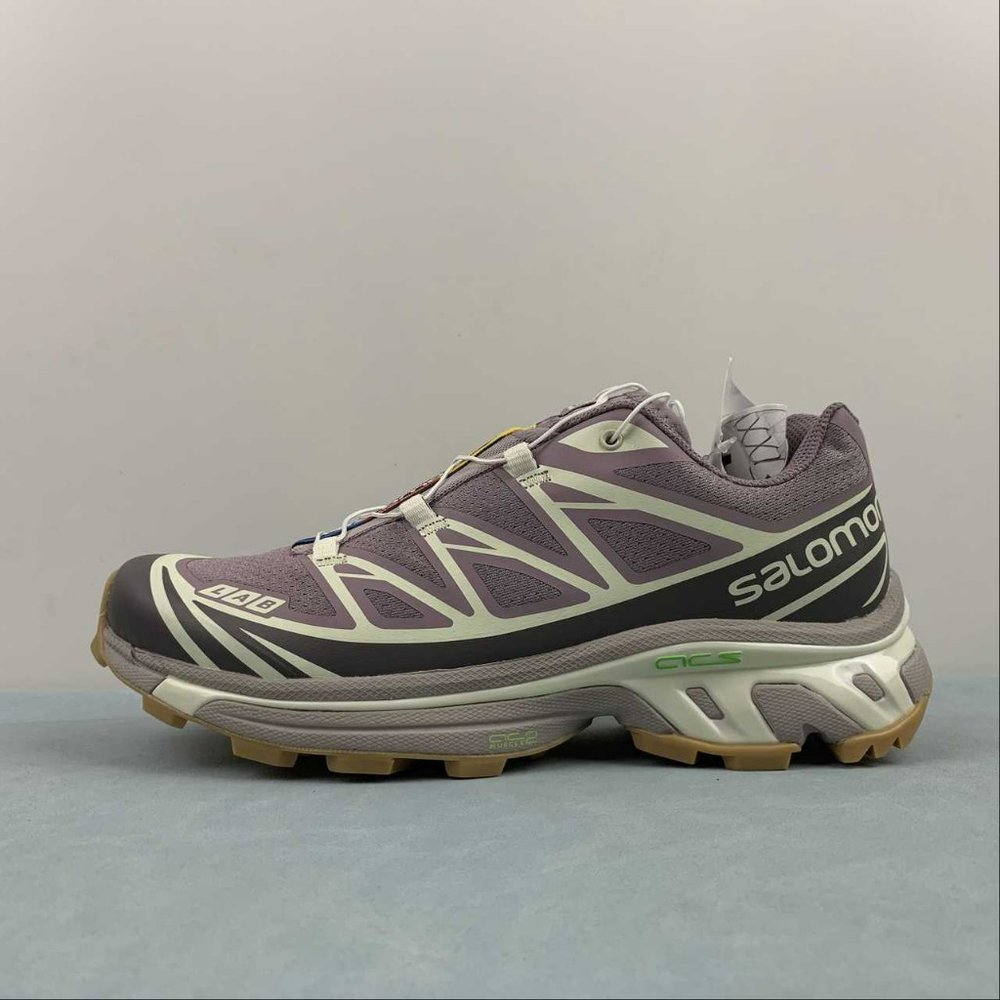 Salomon XT-6 Purple Shoes Unisex Sneakers